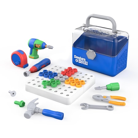 Educational Insights Design + Drill Toolbox 4165